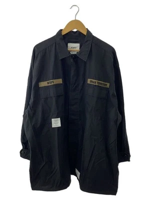WTAPS GUARDIAN JACKET NYCO OXFORD Jacket 3 Nylon Black 202WVDT JKM03 - Image 1 of 4