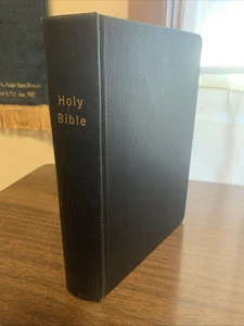 Rare 1908 Thompson Marginal Chain Reference Bible First Edition BEFORE Kirkbride - Bild 1 von 24