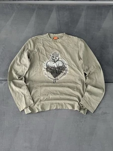 Avant Garde Hysteric Glamour Style Japanese Type Crazy Logo Y2K Boss Long Sleeve - Picture 1 of 12