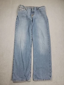 Polo Ralph Lauren Jeans Boys 20 29x30 Straight Blue Cotton Distressed Preppy - Picture 1 of 13