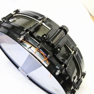 Pearl FCM1435/B 14x3.5 Carbonply Maple Free Floating Piccolo Snare Drum New - Picture 1 of 9