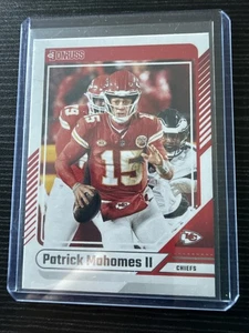2024 Panini Donruss Patrick Mahomes II Kansas City Chiefs #100 - Foto 1 di 10
