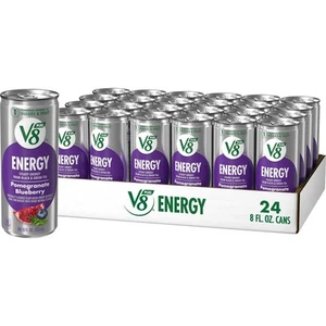 Pomegranate Blueberry Juice Energy Drink, 8 fl oz Can (24 Pack) - Picture 1 of 5