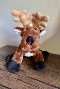 Ganz Webkinz Brown Reindeer Plush 8" Stuffed Animal HM137 No Code - Picture 1 of 8