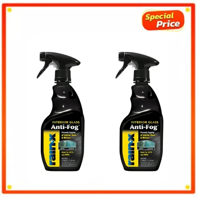 (2 Pack) Rain-X Interior Glass Anti-Fog - 12 fl. oz - 630046W - Free Shipping Foto 1 de 4