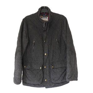 Joules Quilted Fleece Jacket – Grey – Men’s L – Country Style – Warm & Smart - Picture 1 of 17