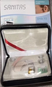 SANITAS Hörverstärker Geräuschverstärker Hörgerät Hinter-Ohr SHA 15 -Neu - Bild 1 von 2