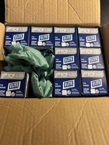 TCP Lighting 7W LED MR16 Bulb, Dimmable, Flood Beam, GU10, 500 lm, 120V, 3000K 9 - Picture 1 of 3