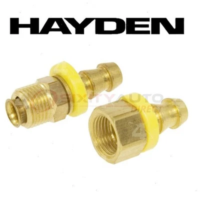 Hayden Oil Cooler Line Connector for 2007-2015 Chevrolet Cheyenne - jf - Image 1 of 4