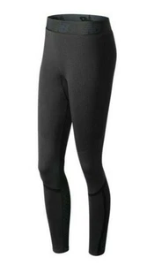 Nuevo pantalón New Balance para mujer ajustado ropa deportiva sin costuras calor ropa activa negro - Imagen 1 de 7