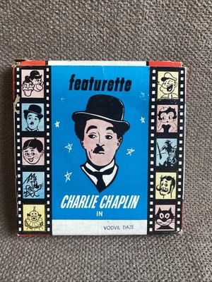 Atlas Films - Charlie Chaplin "VODZIL DAZE" 8mm Movie Silent Comedy 5" Reel Foto 1 de 4