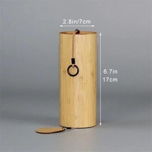 Koshi Windspiele Aria Luft natürlicher Bambus Made France Klangtherapie Musical - Bild 1 von 3