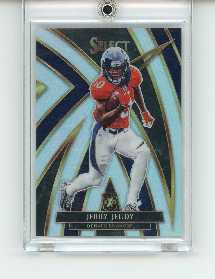 Jerry Jeudy 2019 Panini Select Football Rookie XRC Prizm Broncos - Image 1 of 1