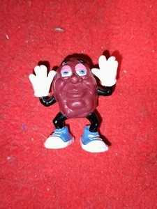 Figura Pasas California Bailando Pasas PVC Figura 1987 Manos arriba Cara Silly - Imagen 1 de 4