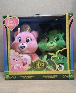 Care Bears x Wicked 2 Pack Glinda Elphaba Bear Limited Edition - Picture 1 of 2