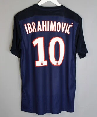 PSG PARIS SAINT-GERMAIN 2015/2016 HOME FOOTBALL SHIRT JERSEY #10 IBRAHIMOVIC - Image 1 of 4