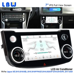 Air Conditioning Panel Control Touch Screen 7 inch Fit For Jaguar XE 2015-2019 - Picture 1 of 12