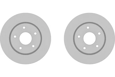 Комплект переднего ротора дискового тормоза Raybestos для Dodge Grand Caravan 2010-2016 годов выпуска (63120) - Изображение 1 из 4