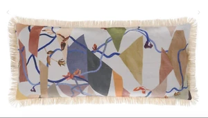 Designers Guild Christian Lacroix TRINQUETAILLE TERRE CUTE Copri Imbottitura 60x30cm - Foto 1 di 4