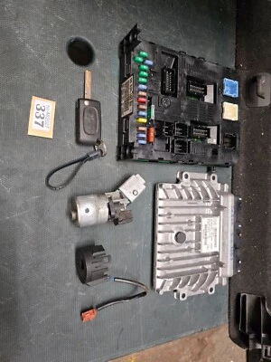 KIT ECU MANUALE PEUGEOT 307CC 2.0 HDI DIESEL SET DELPHI HW 9663548180 9664437380 - Immagine 1 di 4