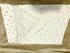 Vintage Pink Floral Lace Single Standard PILLOWCASE JC Pennys