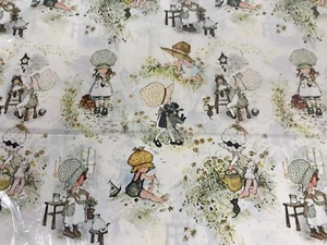 Vintage Holly Hobbie Gift Wrap Wrapping Paper American Greetings GW 1662H NEW - Picture 1 of 5