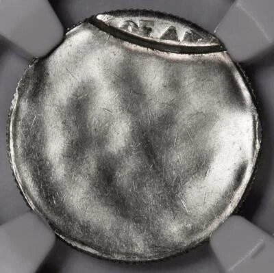 1997 D NGC MS65 Reverse Struck Thru Clipped Planchet Dime Mint Error Very Rare - Image 1 of 4