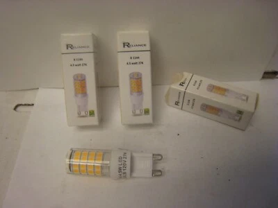 [3 Pack] RELIANCE B1144 LED G9 4.5 W T4 50W Replacement  Bi-Pin Base 120V 2700K - Image 1 of 4