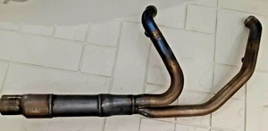 2017-2020 HARLEY Touring FLH OEM Exhaust Pipe HEADER 65600176 & 65600178 - Picture 1 of 10