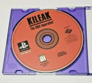 Kileak: The DNA Imperative (Sony PlayStation 1, 1995) PS1 - Disc Only - Clean - Picture 1 of 2