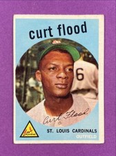 1959 Topps #353 Curt Flood St. Louis Cardinals