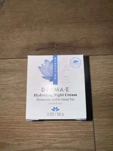 Derma E Hydrating Night Cream 2 oz 56 g EcoFriendly, Gluten-Free Exp 03/2025 - Picture 1 of 1