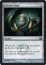GOLEM'S HEART Scars of Mirrodin MTG Magic the Gathering Cards DJMagic