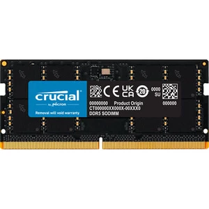 Crucial CT32G56C46S5 32GB RAM 5600MHz CL46 Black DDR5 Laptop Memory - Picture 1 of 6