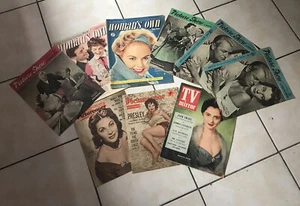 VINTAGE WOMAN'S OWN TV MIRROR PICTUREGOER PICTURE SHOW WOMENS MAGAZINES 1950’s - Picture 1 of 6