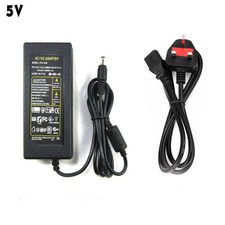 Quality 12V DC 5 amp 60W POWER Supply ADAPTER Transformer for LED Strip, CCTV UK