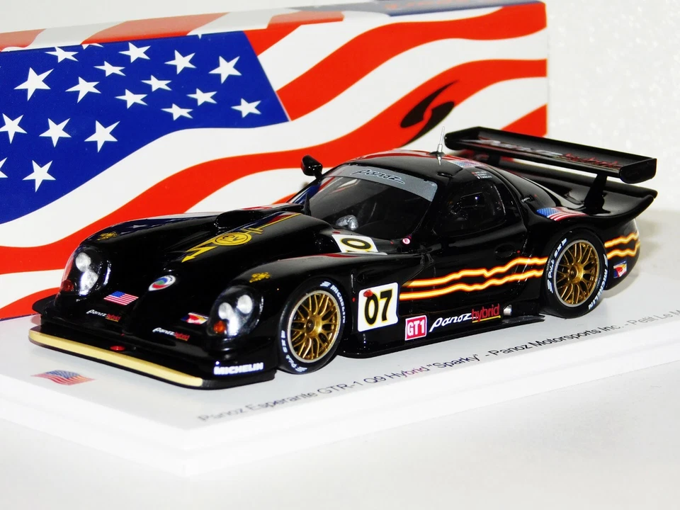 PANOZ ESPERANTE GTR1 HYBRID #07 PETIT LE MANS 1998 SPARK LIM. US069 1:43 - Immagine 1 di 1