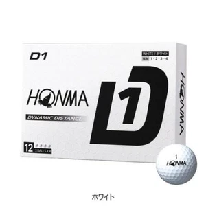 HONMA GOLF BALL D1 2024 Model BT2401 White 【4 Dozen】48 Balls Set New Japan F/S - Picture 1 of 2