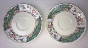 Lot Of 2 Mikasa Villa Medici Dessert Plate CV900 Provincial 6.25” Diameter - Picture 1 of 6