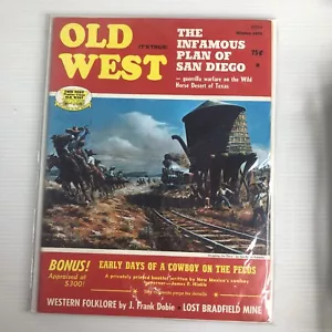 Vintage Collectible Magazine mint Old West Winter 1975 Pecos Bradfield Mine - Picture 1 of 4