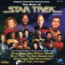 Star Trek The Best of TV Soundtracks Music CD Volume 2 GNP 8061 NEW SEALED