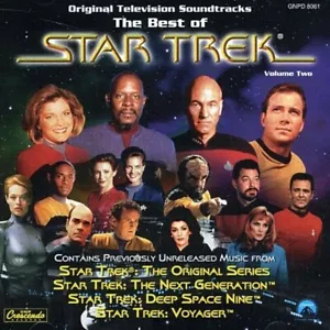 Star Trek The Best of TV Soundtracks Music CD Volume 2 GNP 8061 NEW SEALED - Picture 1 of 2