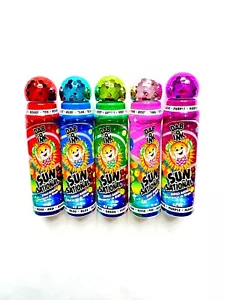 Bingo Daubers- Mini Sunsational 1.5oz- Set of 5- R,B,G,Pu,Pi - Picture 1 of 1