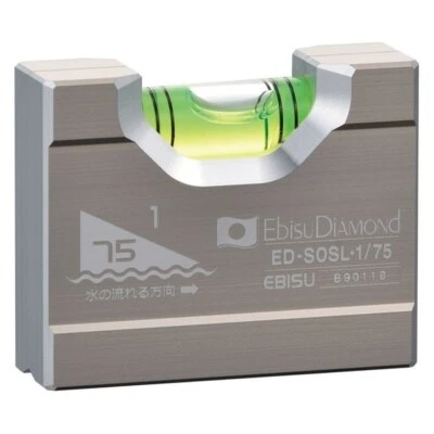 EBISU Solid Slope Level 1/75 ED-SOSL 1/75 Non Magnet Made in Japan - Image 1 of 3