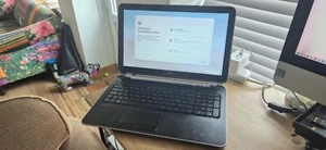 Hp Pavilion 15 15.6 Touchscreen Amd A8-4555m 500GB SSD 8GB RAM Chromebook - Picture 1 of 9