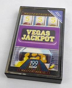 Atari 800 XL XE Tape in OVP -- VEGAS JACKPOT (Mastertronic) -- Kassette - Bild 1 von 1