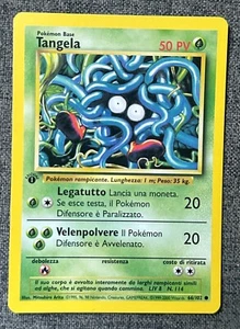 Pokémon TCG - Tangela - 1st Edition - Base Set - ITA - Excellent - Picture 1 of 2