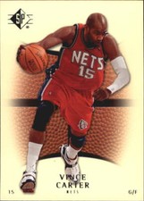 2007-08 SP Authentic Retail Basketball #56 Vince Carter