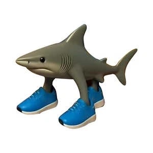 2025 Tralala lustiger Hai Desktop Ornament Tralero Viral Meme lustiges Spielzeug Geschenk - Bild 1 von 5