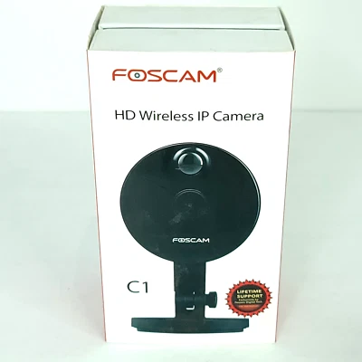 Foscam C1 Wireless IP Camera HD 720P EZLink indoor Motion Detection NEW - Image 1 of 4